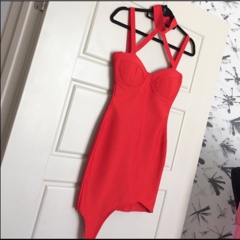 - Sexy choker dress!